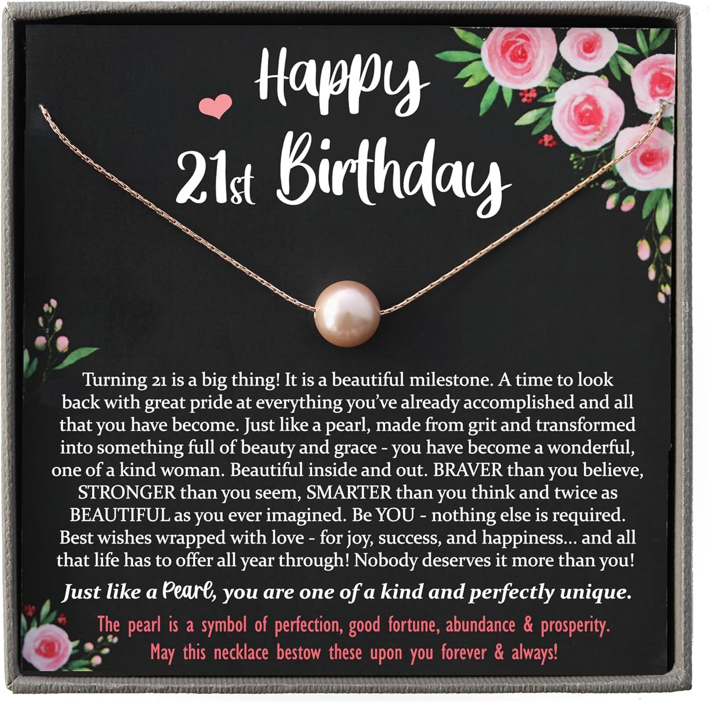 Be Wished 21st Birthday Gifts for Women - Meaningful Necklace