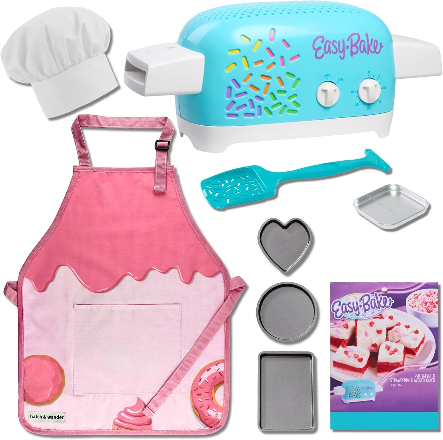 Easy Bake Oven Bundle with Kids Apron & Chef Hat Set