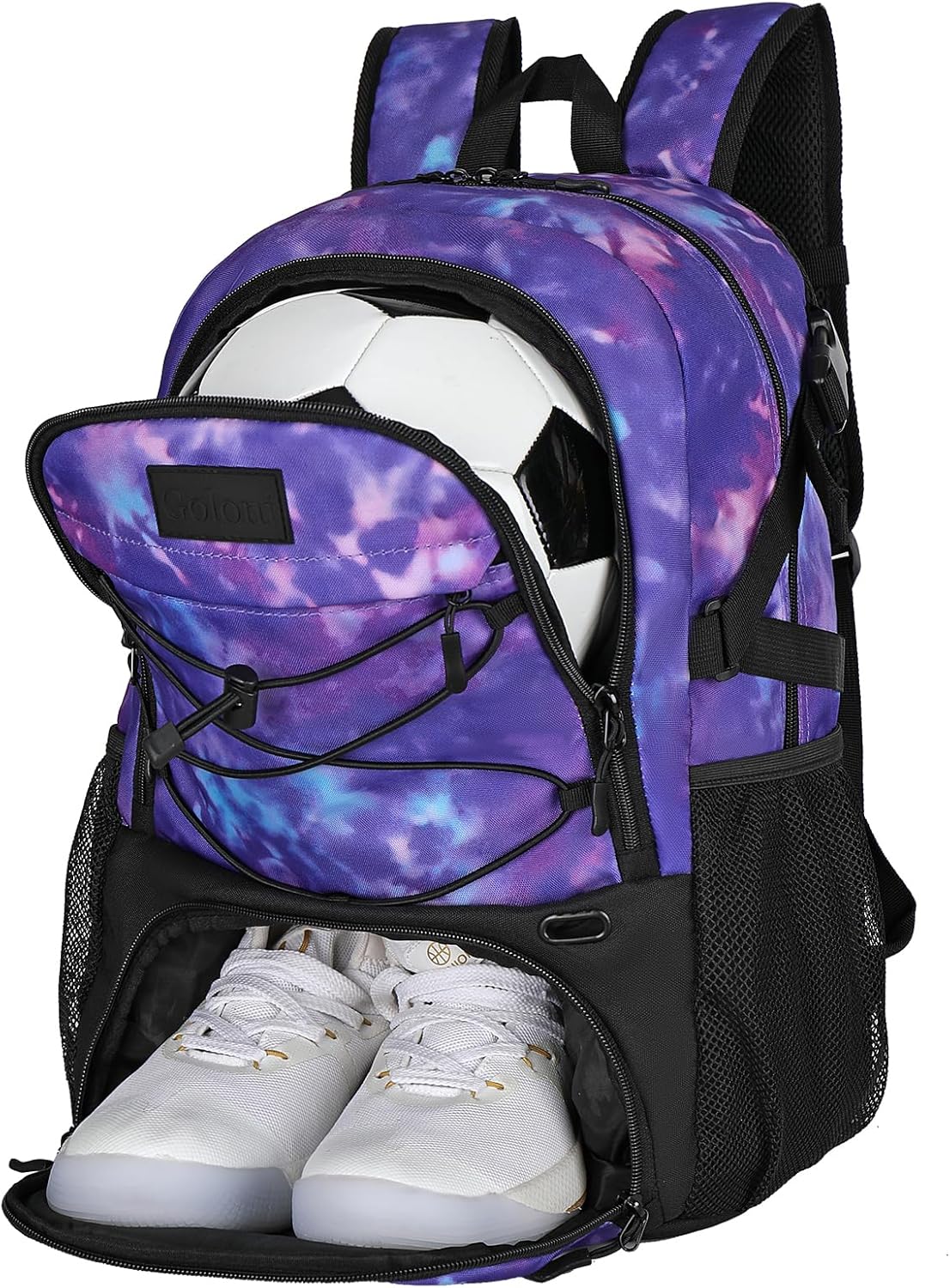 Durable Soccer Backpack with Ball and Shoe Compartment
