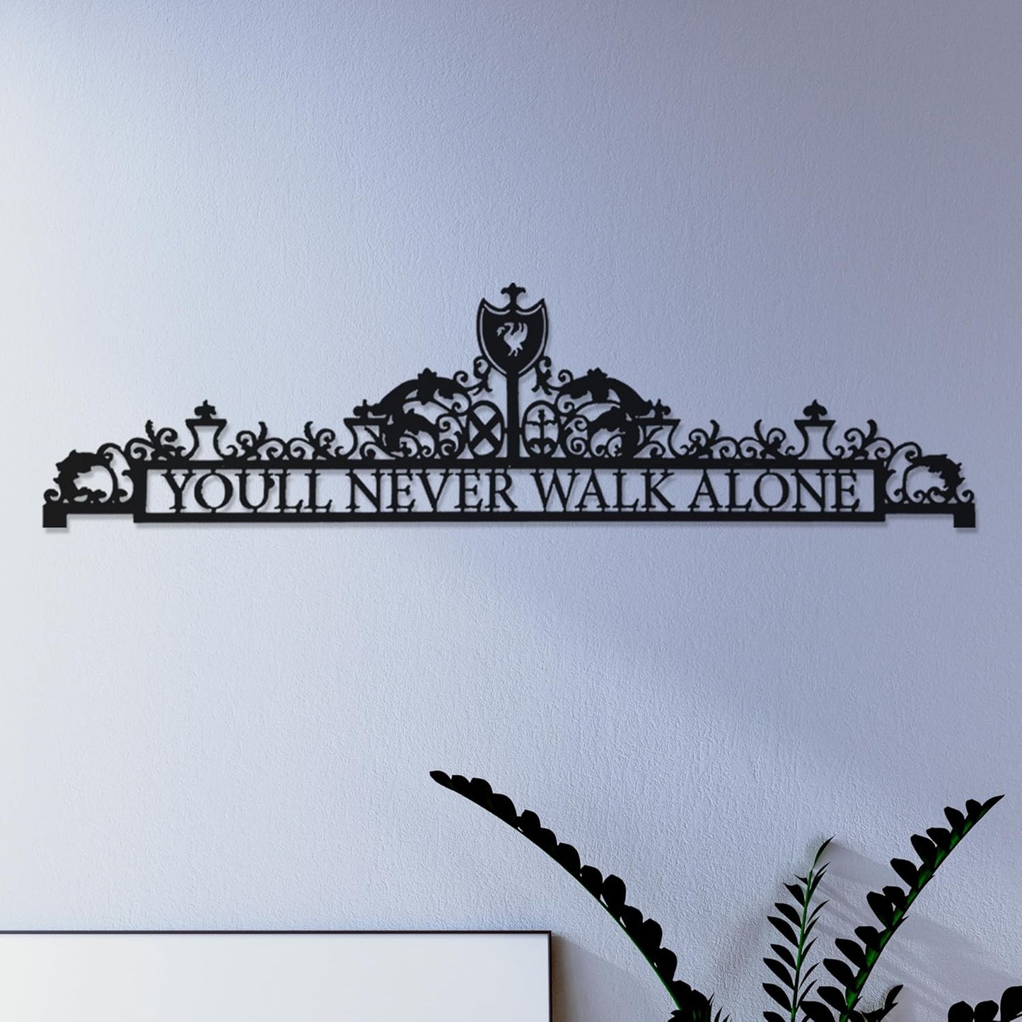 You'll Never Walk Alone Liverpool Metal Wall Art for Fans
