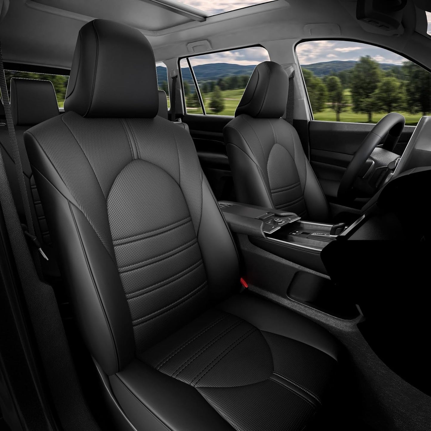 Car Seat Covers Customized for Toyota Grand Highlander 2024 2025