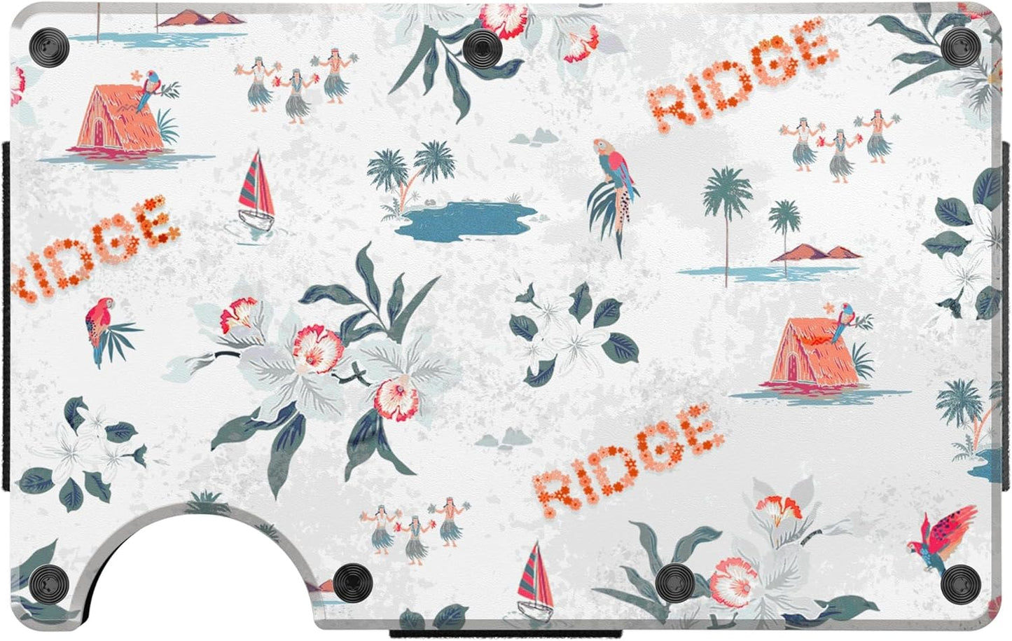 Ridge Wallet for Men - Slim Minimalist RFID Protected Design