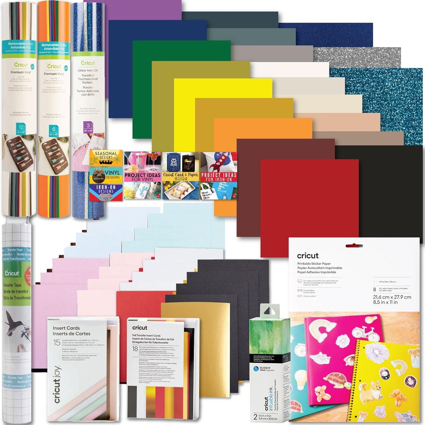 Cricut Deluxe All-in-One Materials Bundle for Beginners