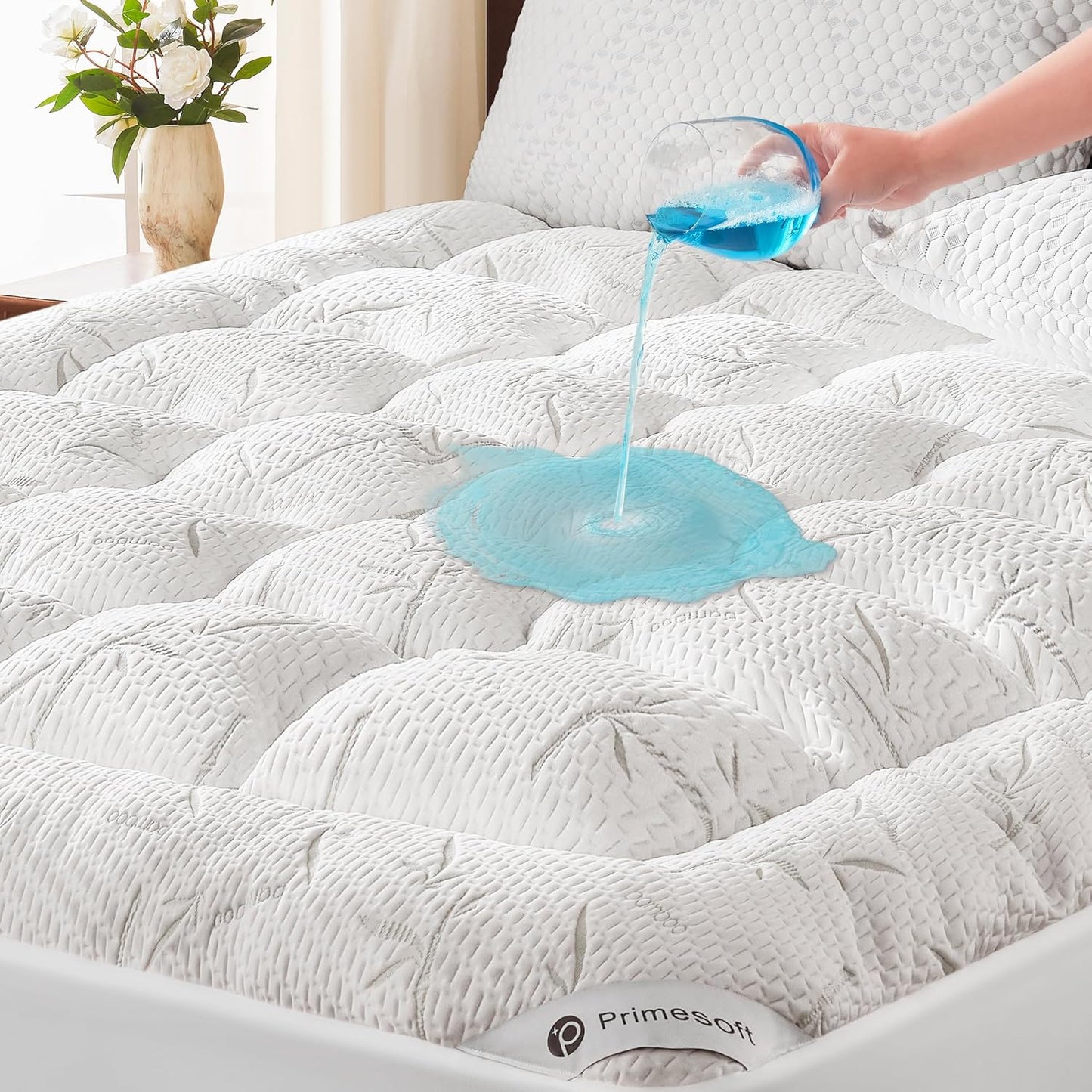 100% Waterproof Queen Size Mattress Topper for Ultimate Comfort