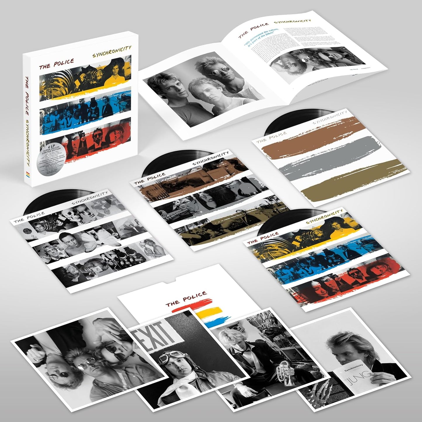 Synchronicity Super Deluxe 4 LP Set for Music Lovers