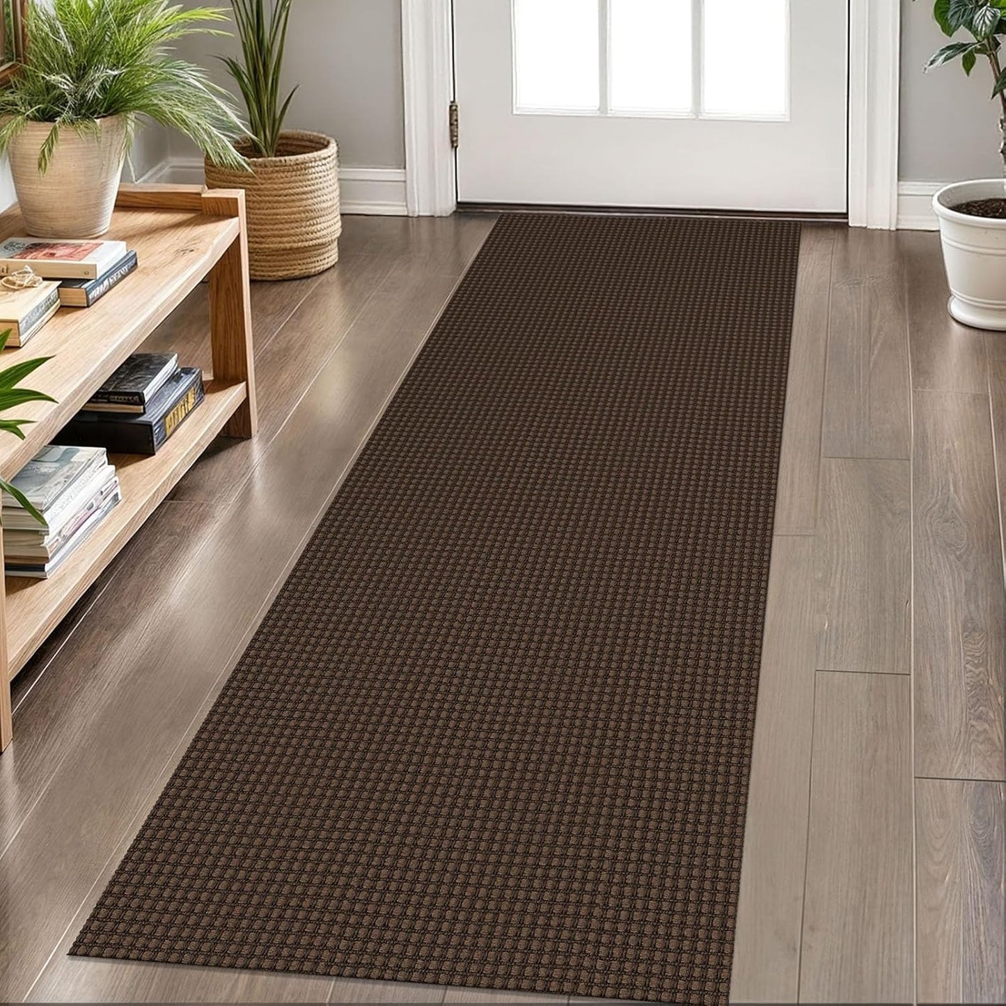 KOZYFLY 2x6 ft Washable Kitchen Runner Rug for Hallways