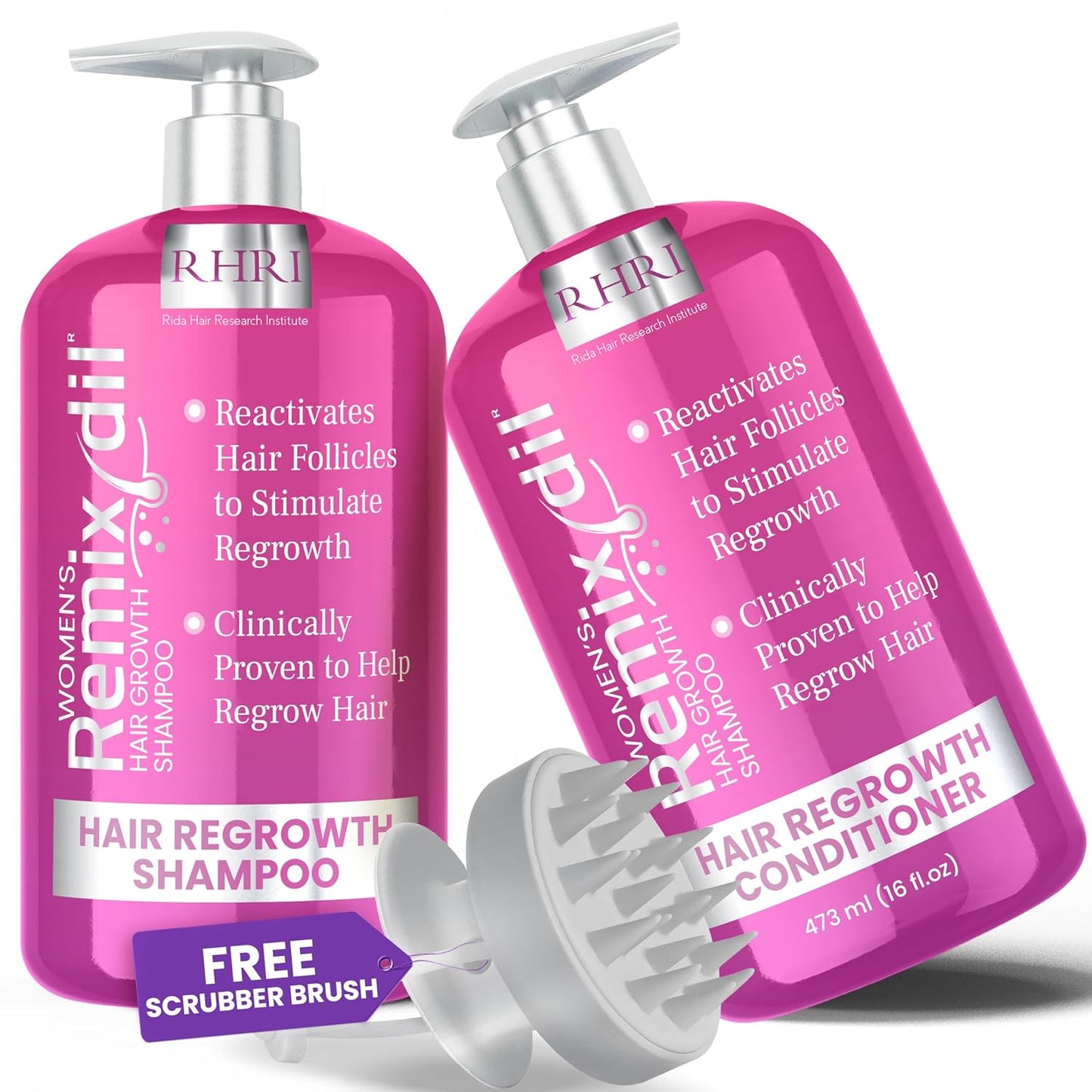 32 OZ Hair Growth Shampoo and Conditioner Set for Women