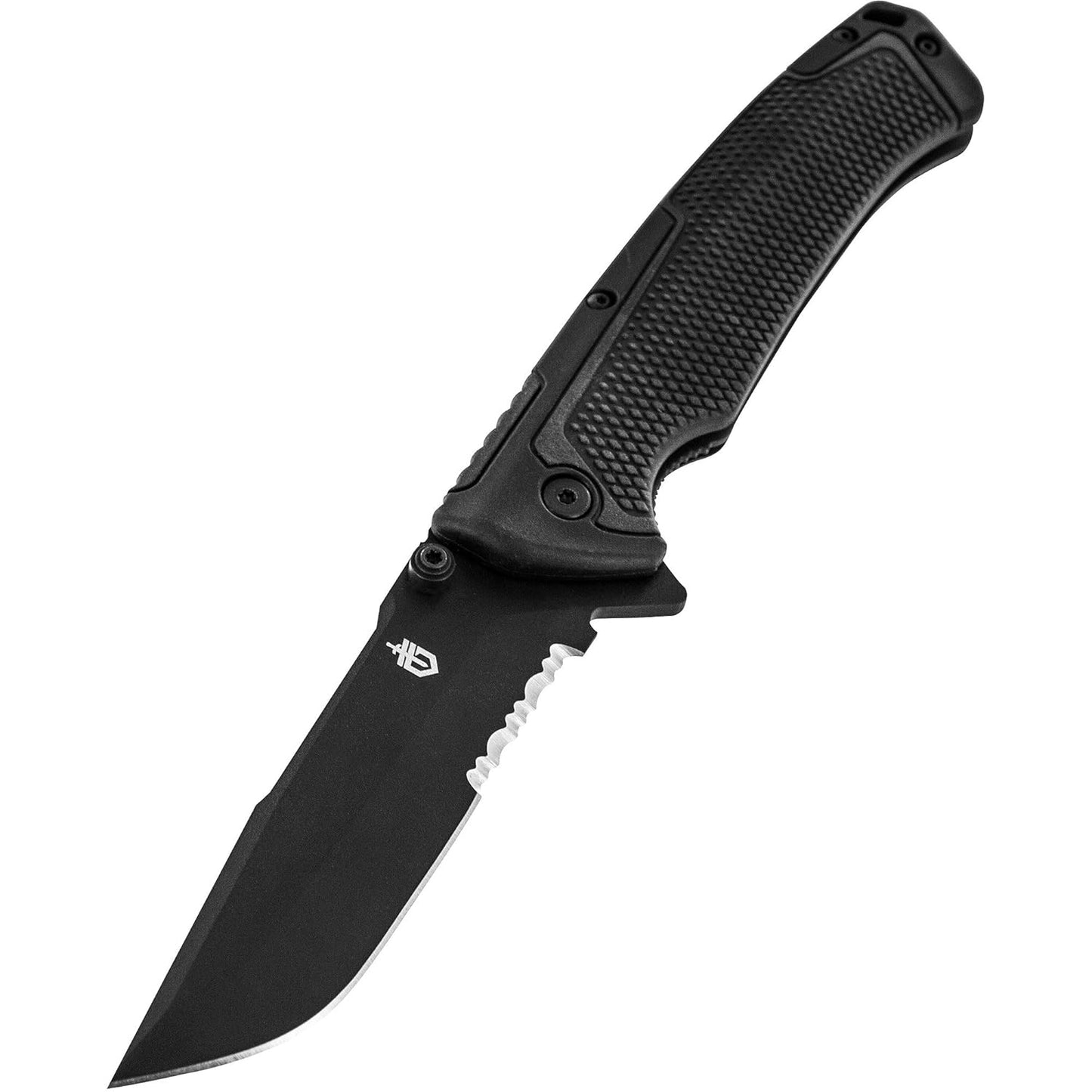 GERBER Tactical Folding Knife: Sharp Serrated Blade for Precision Cuts