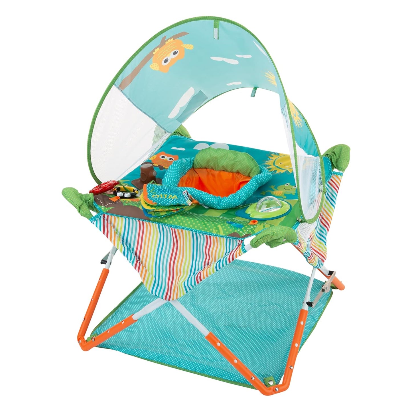 Ingenuity Summer Pop 'N Jump: Portable Baby Activity Fun
