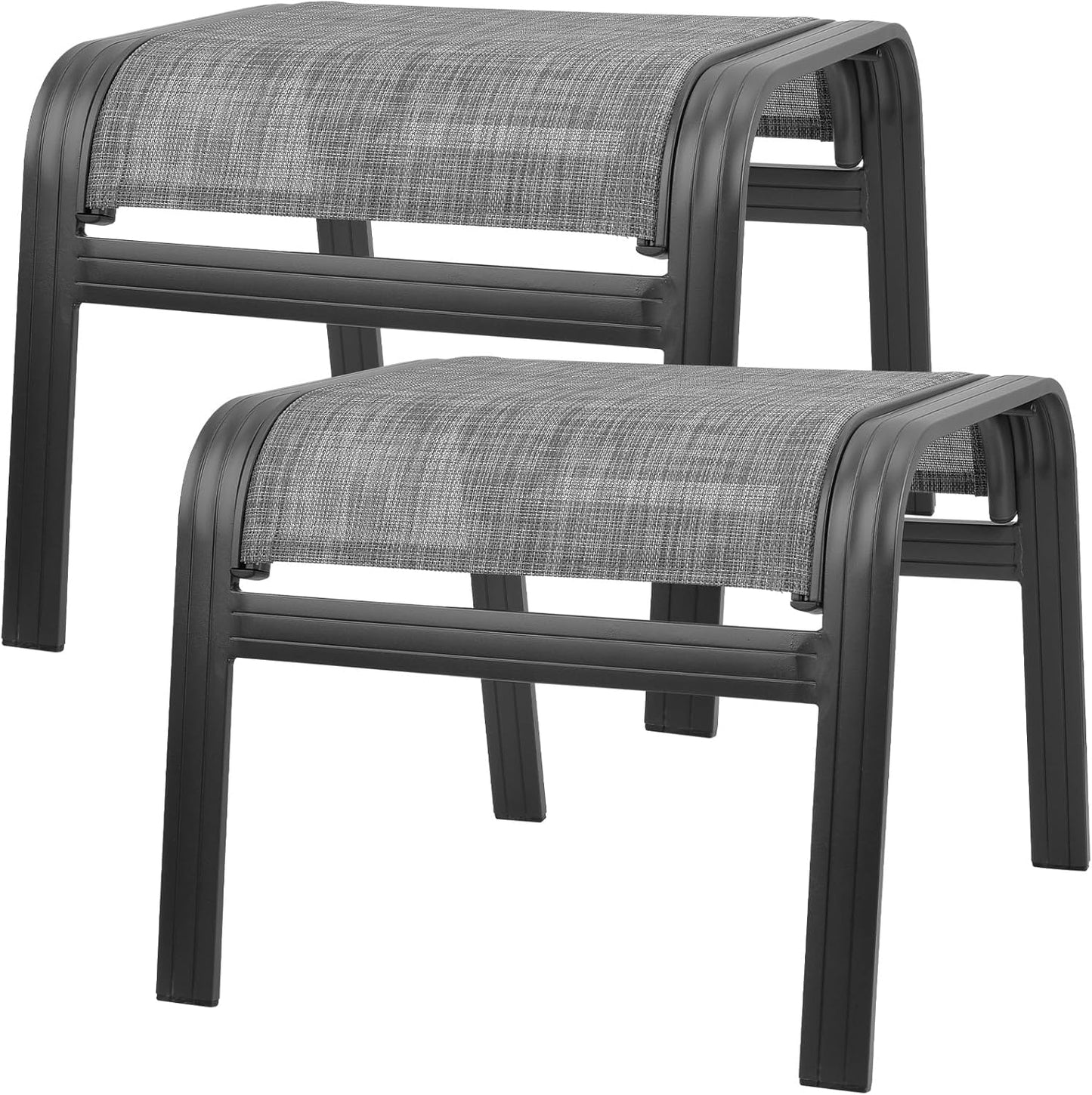 Patio Outdoor Ottoman Footstools for Stylish Relaxation Anywhere