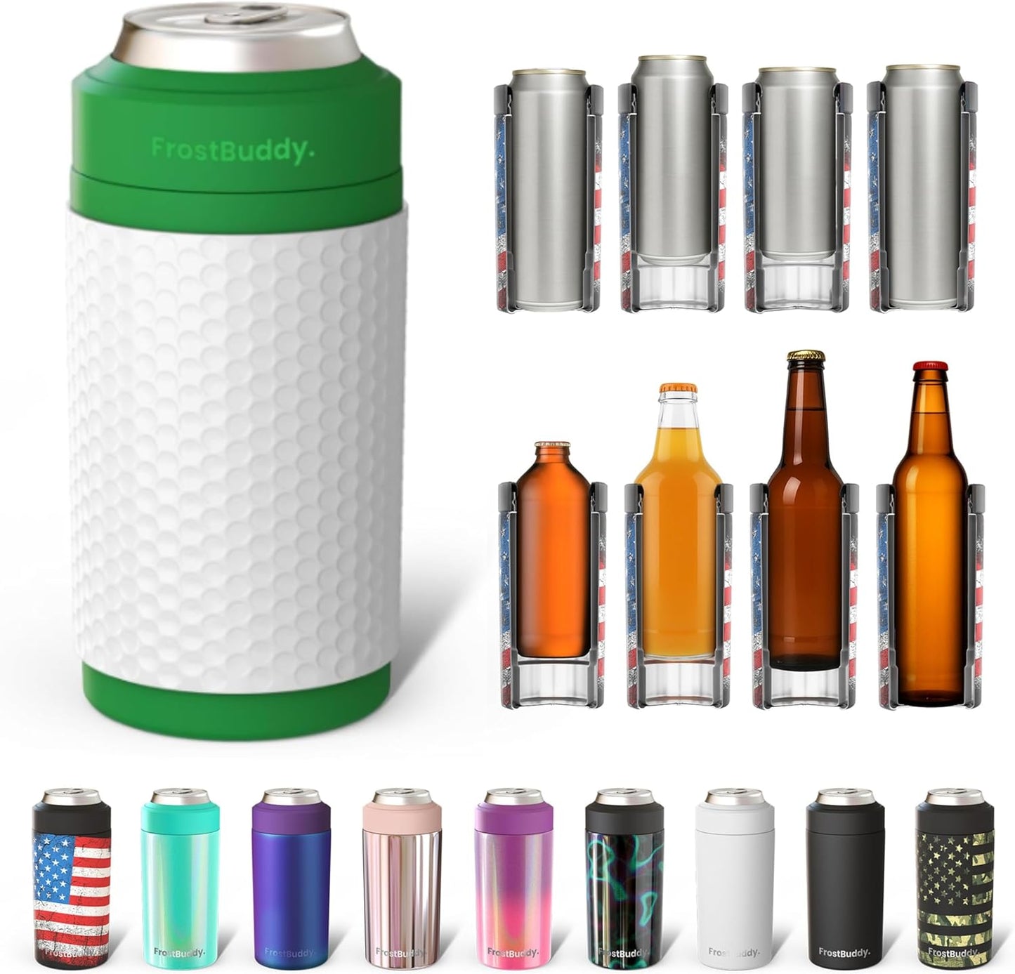 Frost Buddy Universal Can Cooler - Fits All Sizes of Drinks