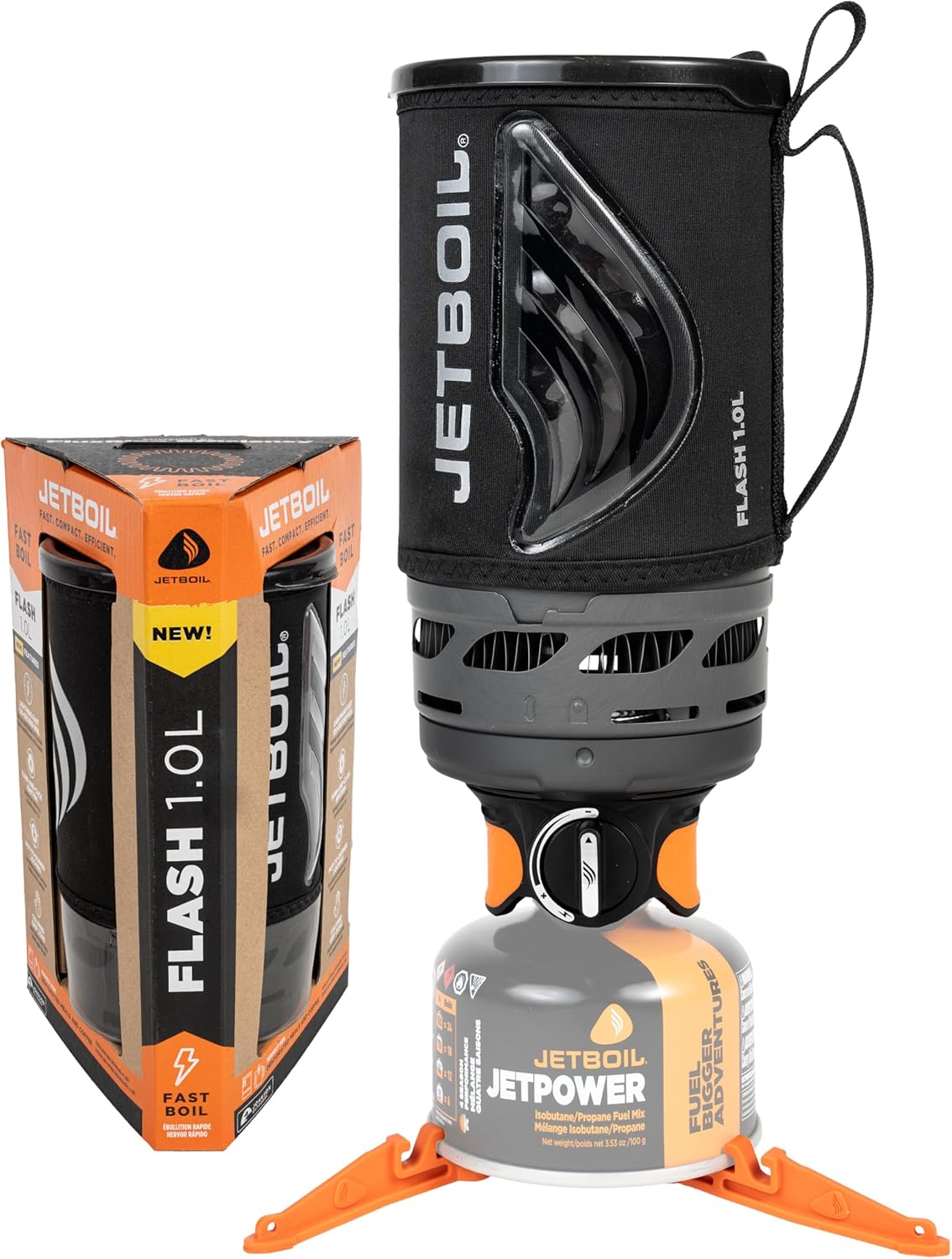 Jetboil Flash Portable Fast Boil Stove for Camping and Hiking