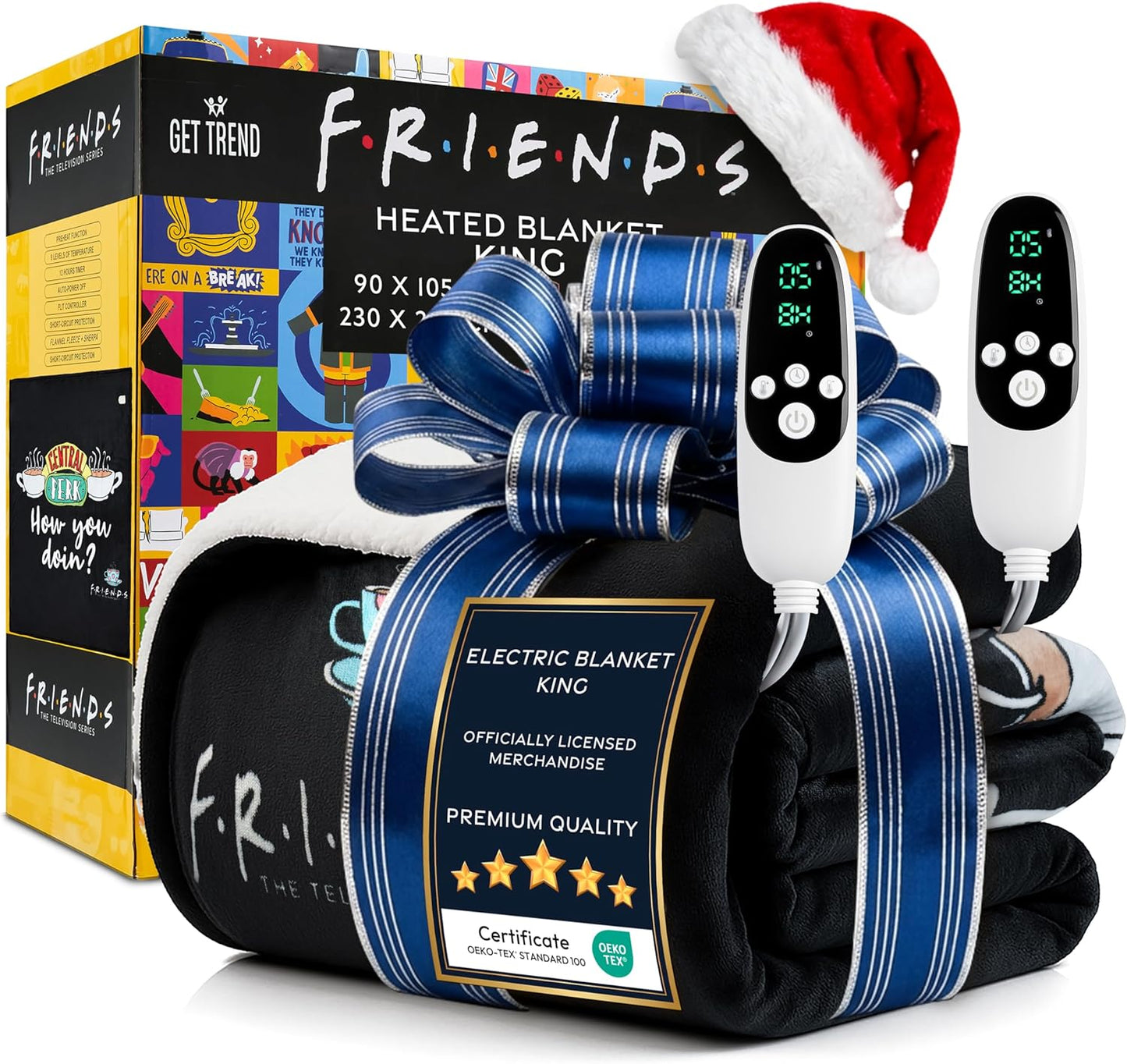 Friends TV Show Heated Blanket for Cozy Comfort and Warmth