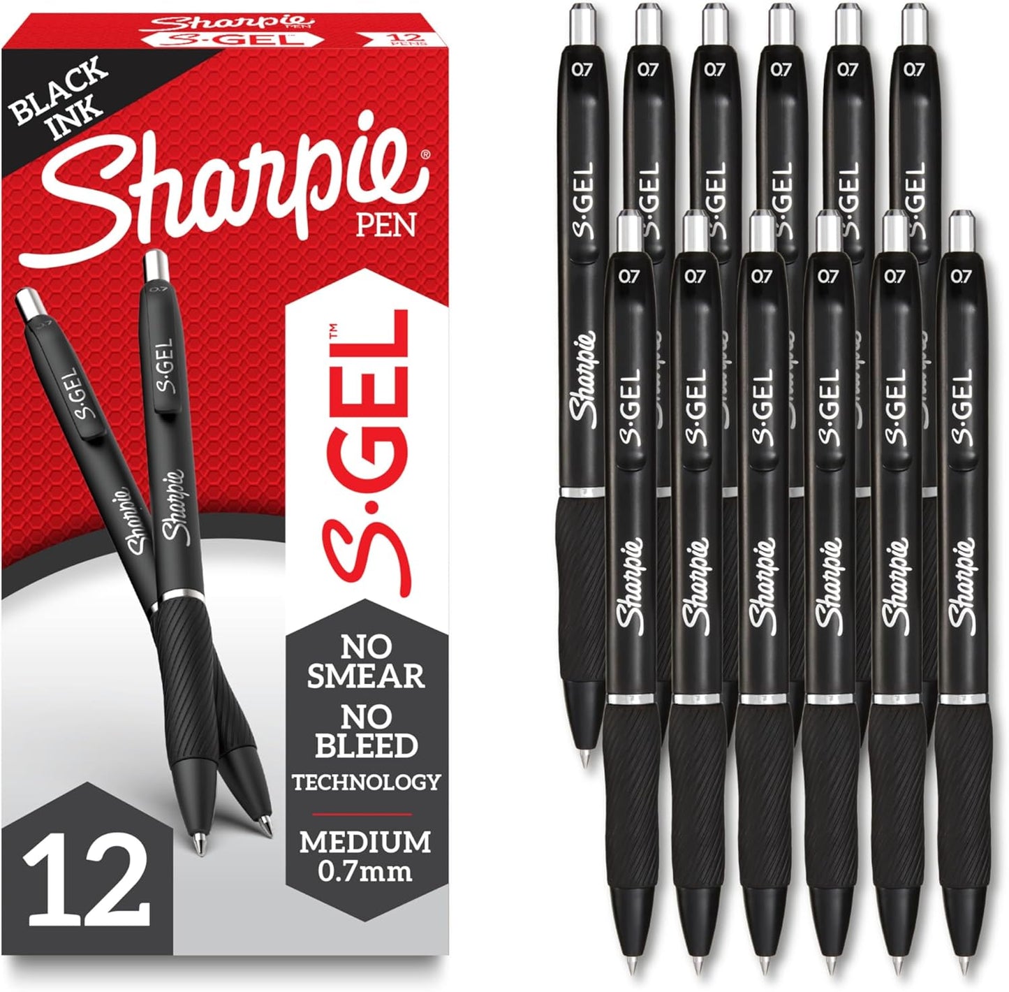 SHARPIE S-Gel - Smooth Writing Gel Pens