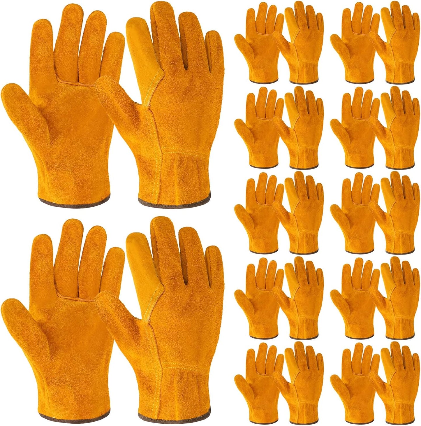 Thorn-Proof Leather Work Gloves for Ultimate Protection!