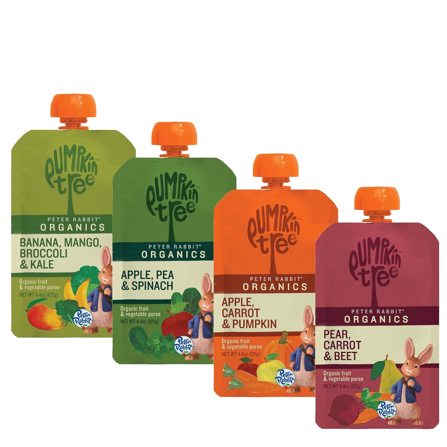 Peter Rabbit Organics Fruit & Vegetable Variety Pack for Kids