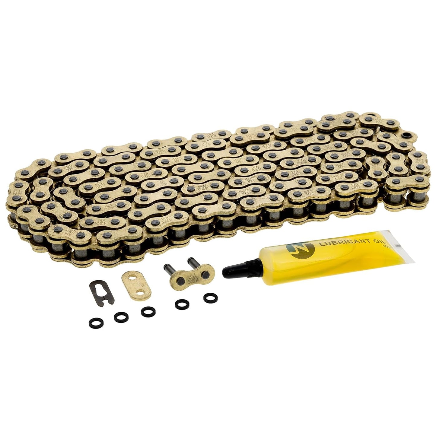 NICHE Gold 420 X-Ring Chain 132 Links for Ultimate Performance