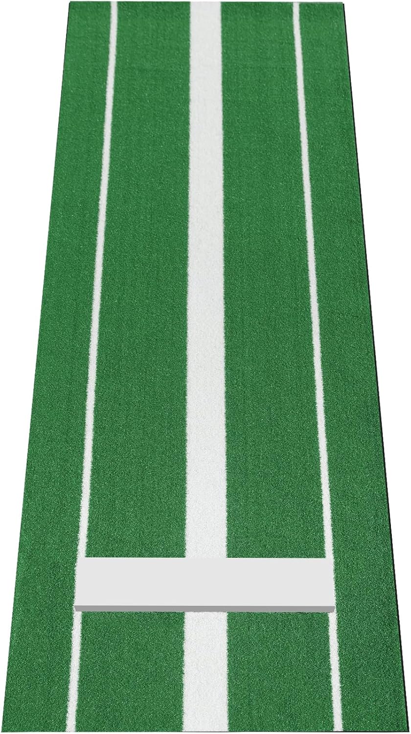 Heavy Duty Softball Pitching Mat 10ftx3ft for Training Excellence