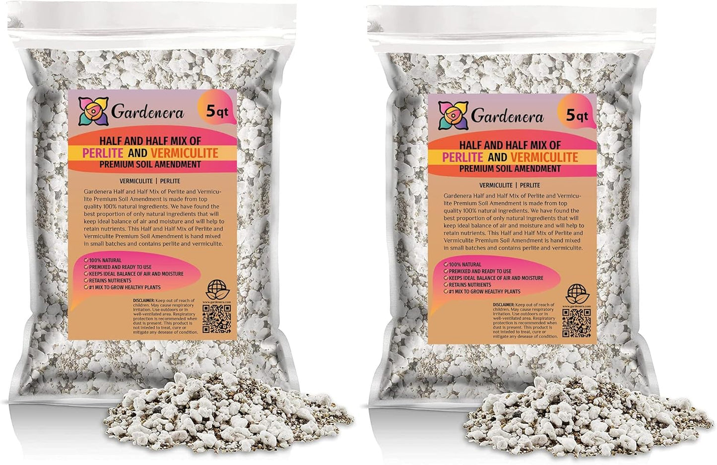 Gardenera Perlite and Vermiculite Mix for Healthy Plants