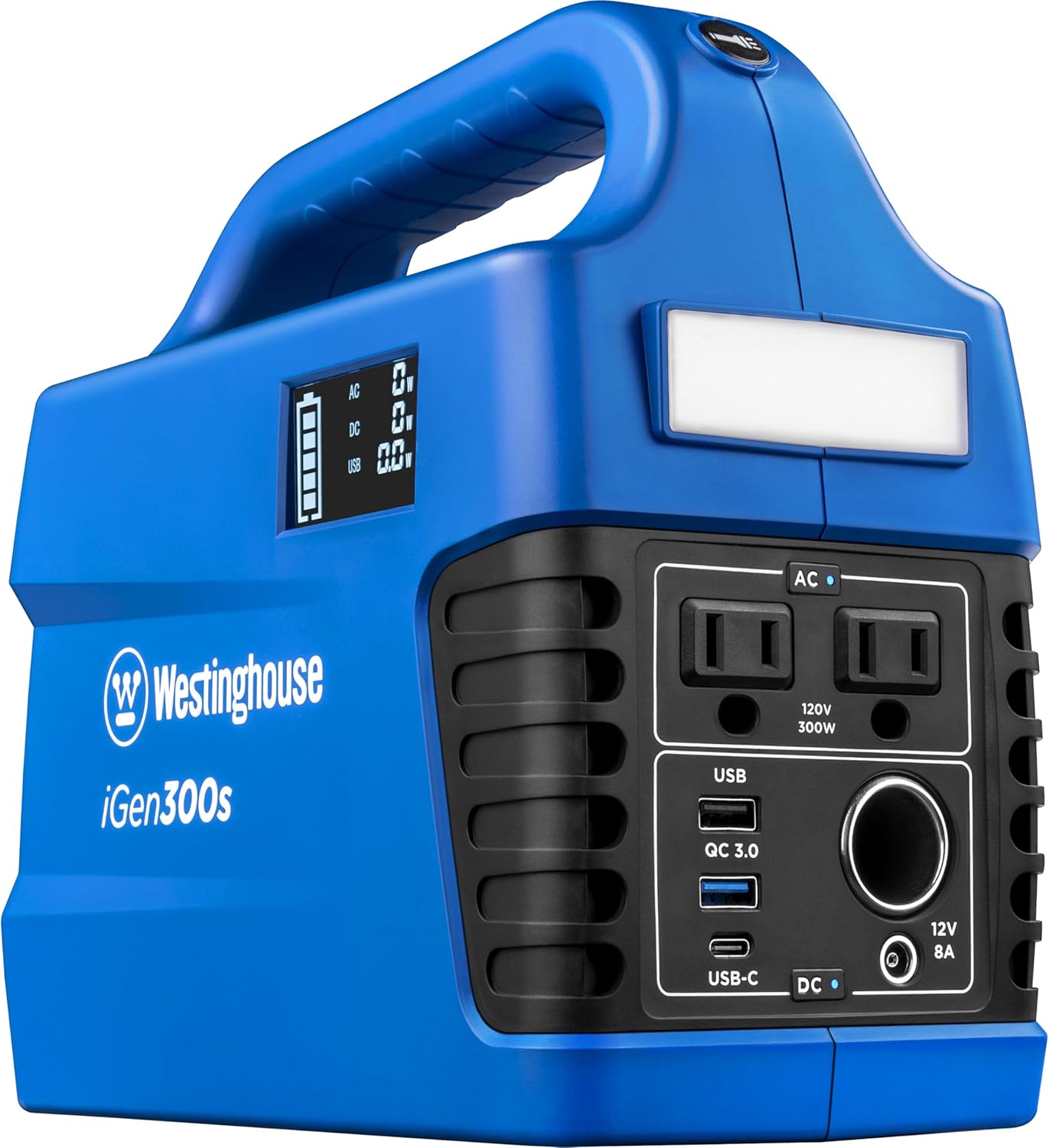 Westinghouse Portable Power Station: 296Wh Pure Sine Wave AC, Ideal for Camping & Home