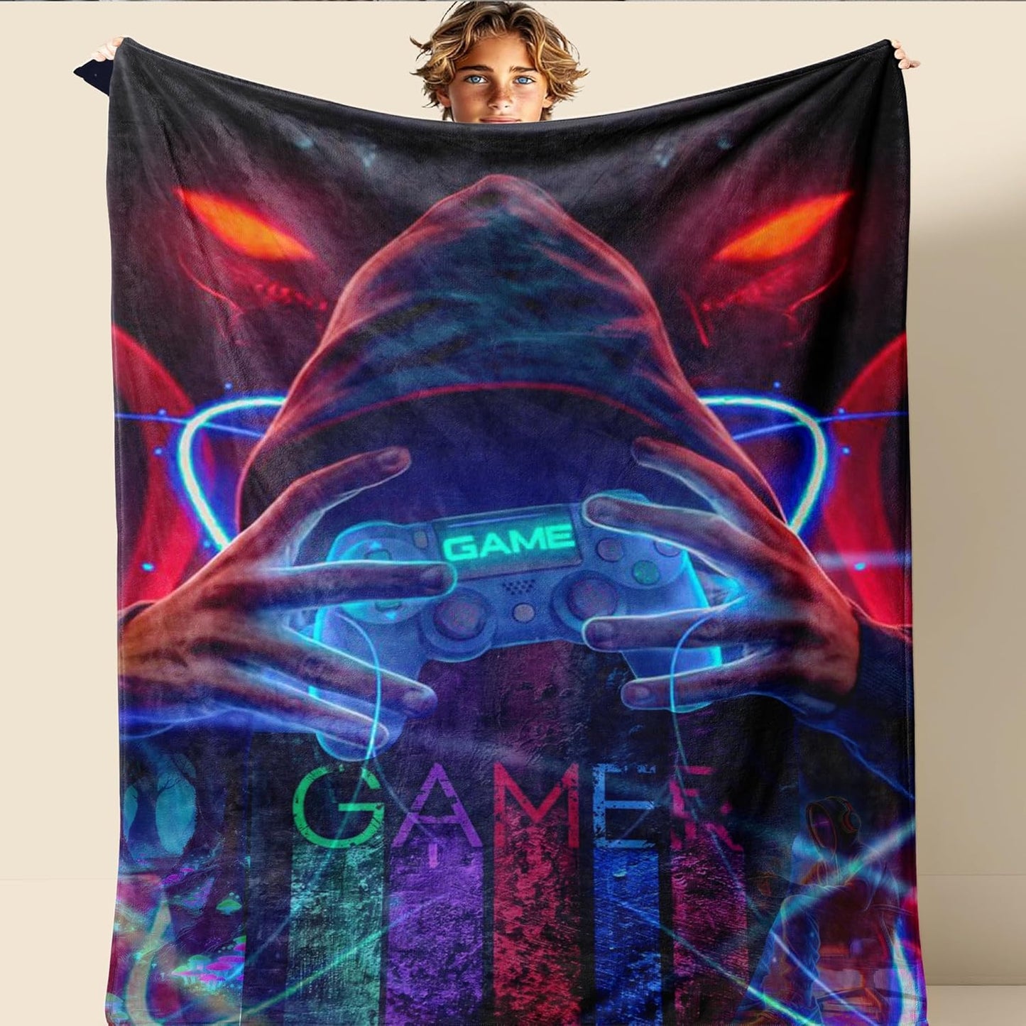 Game Throw Blanket for Boys and Girls - Ultimate Comfort Gift