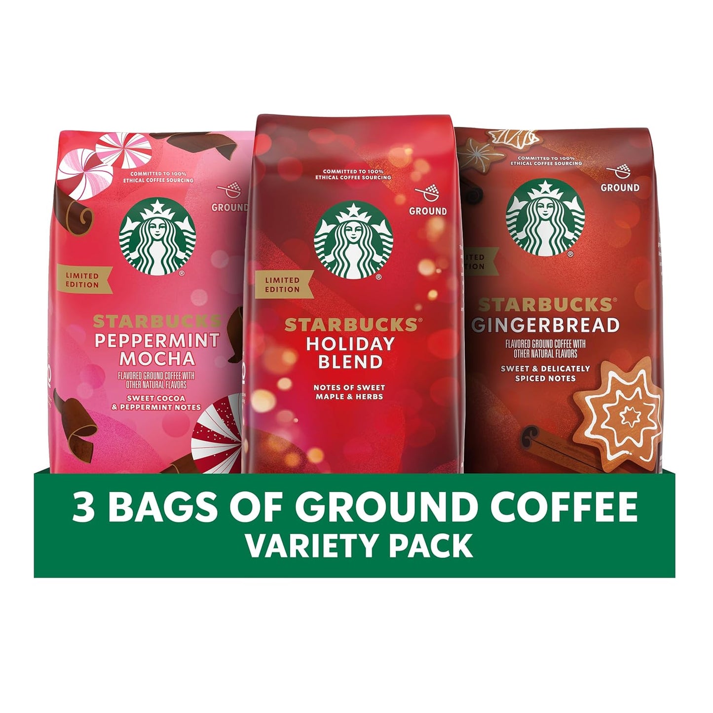 Starbucks Limited Edition Holiday Coffee Pack