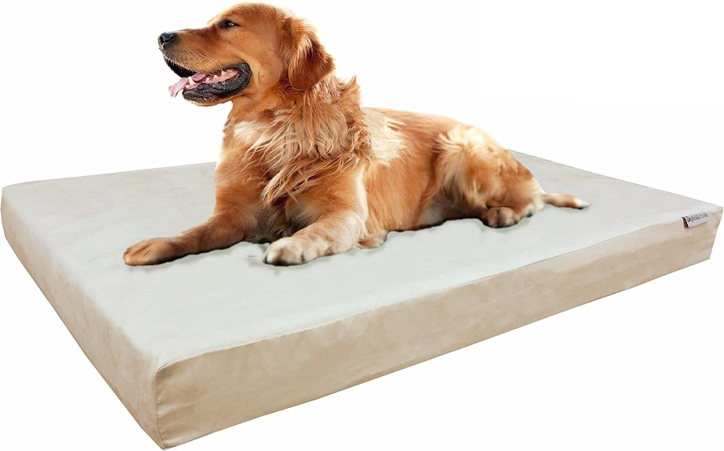 Dogbed4less Extra Large Orthopedic Gel Memory Foam Dog Bed