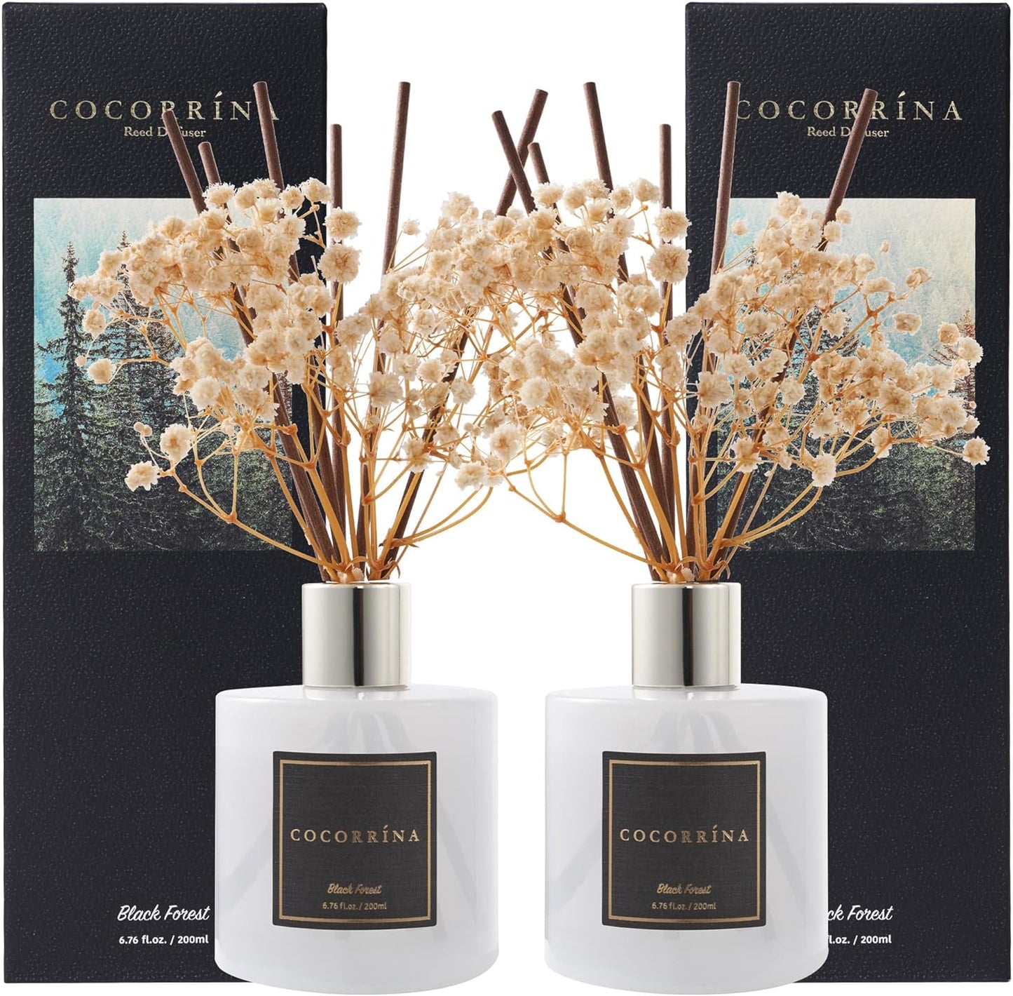 Cocorrina Premium Reed Diffuser Set for Home Decor and Gifts