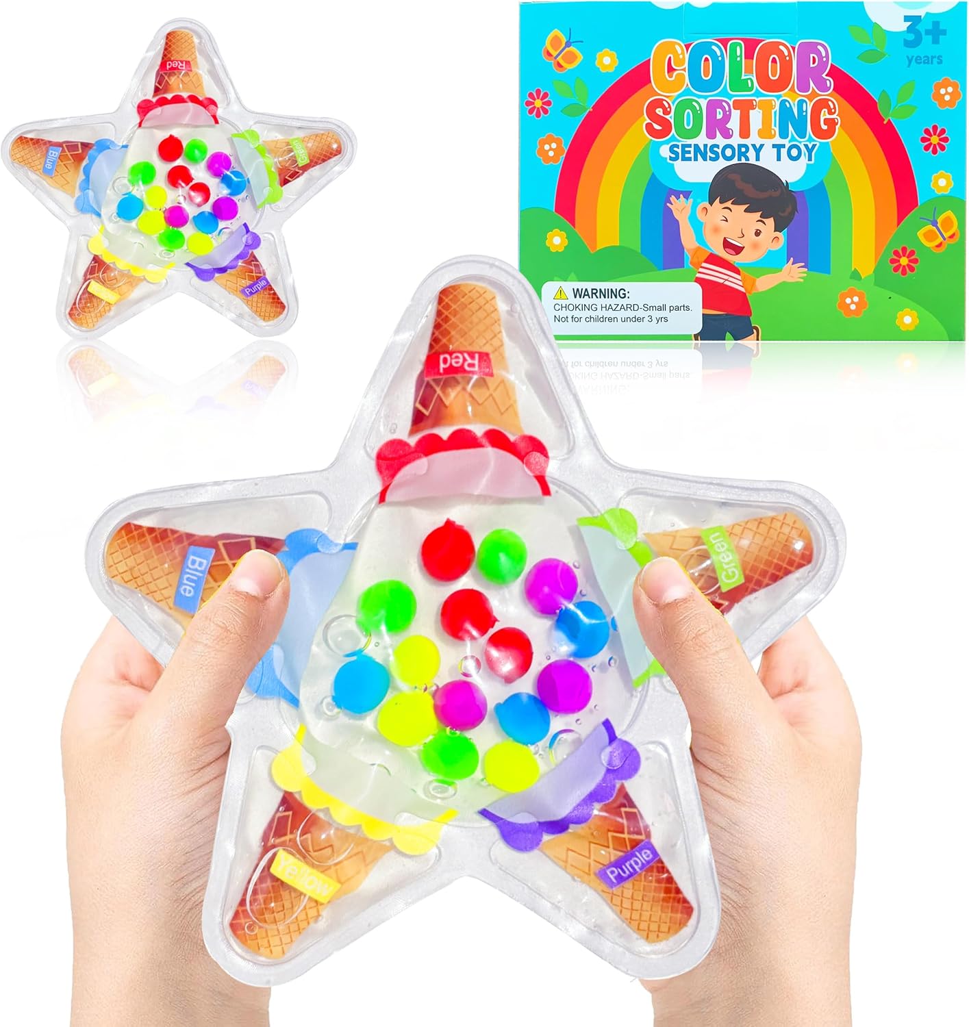 Montessori Color Matching Toy Set for Fine Motor Skills
