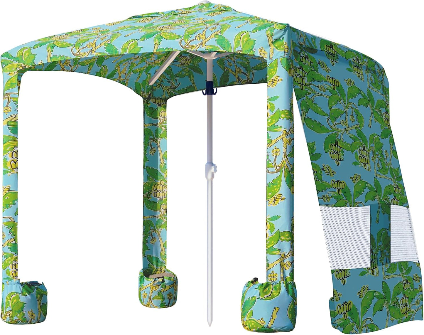 AMMSUN Beach Cabana Tent - Easy Setup 6.2ft Sun Shade Canopy