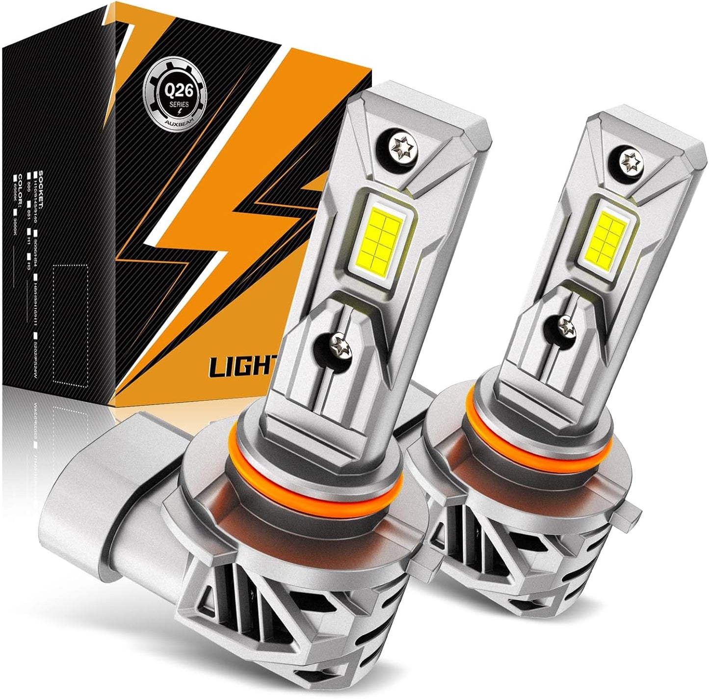 Auxbeam 9005 HB3 Fog Lights: 20000LM Wireless Off-Road Light