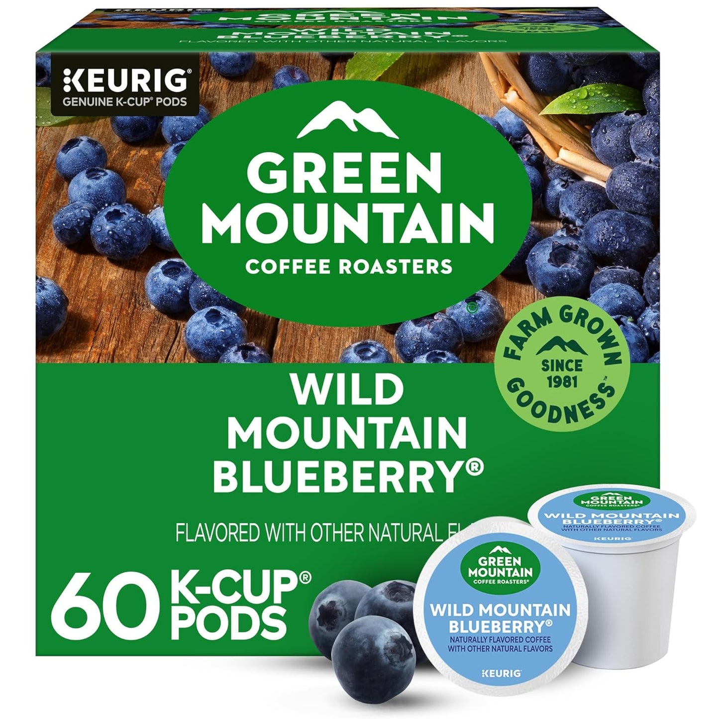 Green Mountain Coffee Roasters Wild Mountain Blueberry K-Cups