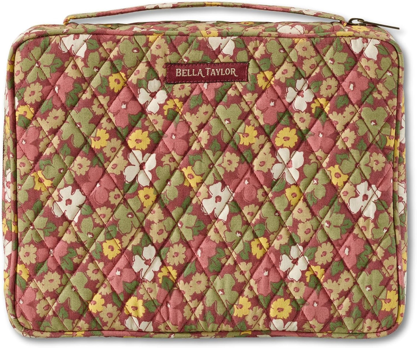 Quilted Bible Cover for Women - Large Study Bible Case