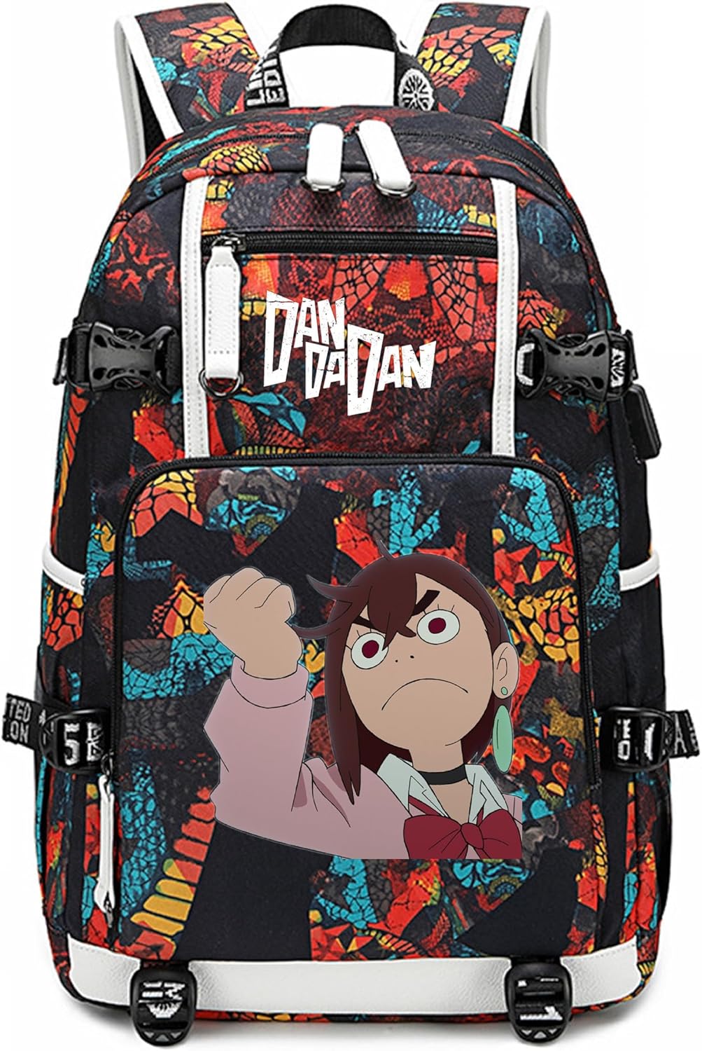 Anime DanDaDan Backpack Daypack for Students and Laptops