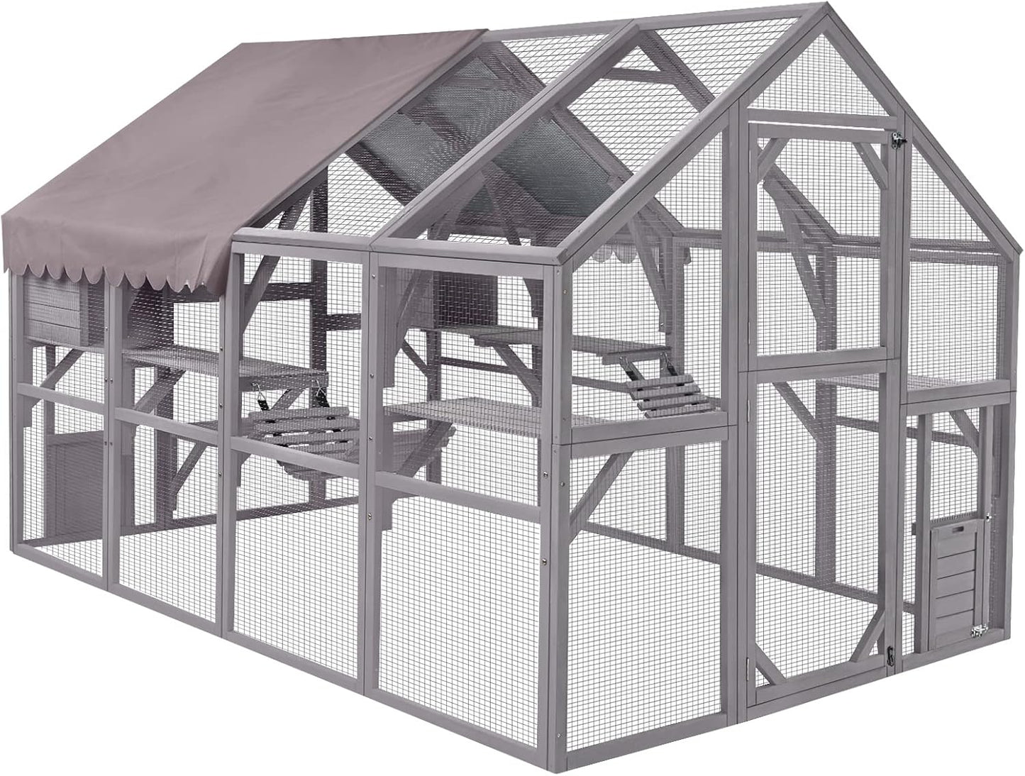 Aivituvin Catio Outdoor Cat Enclosure for Happy Cats