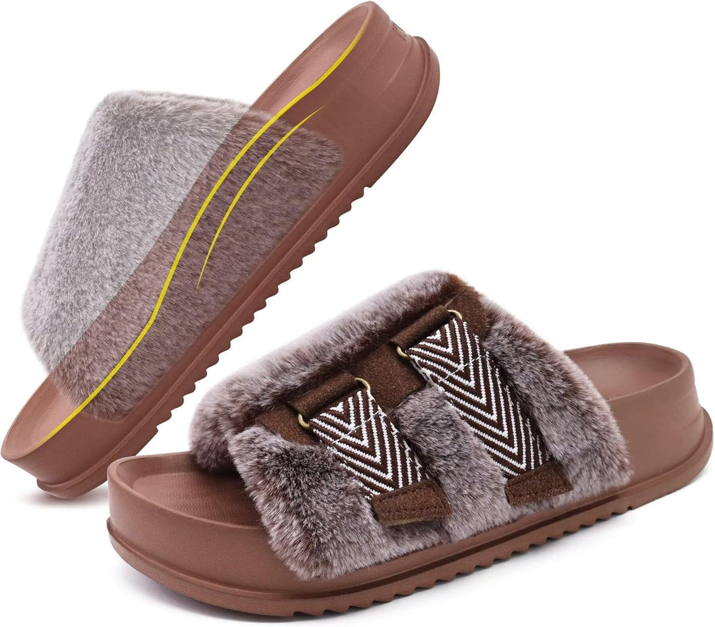 KuaiLu Womens Orthotic Sandals with Arch Support for Comfort