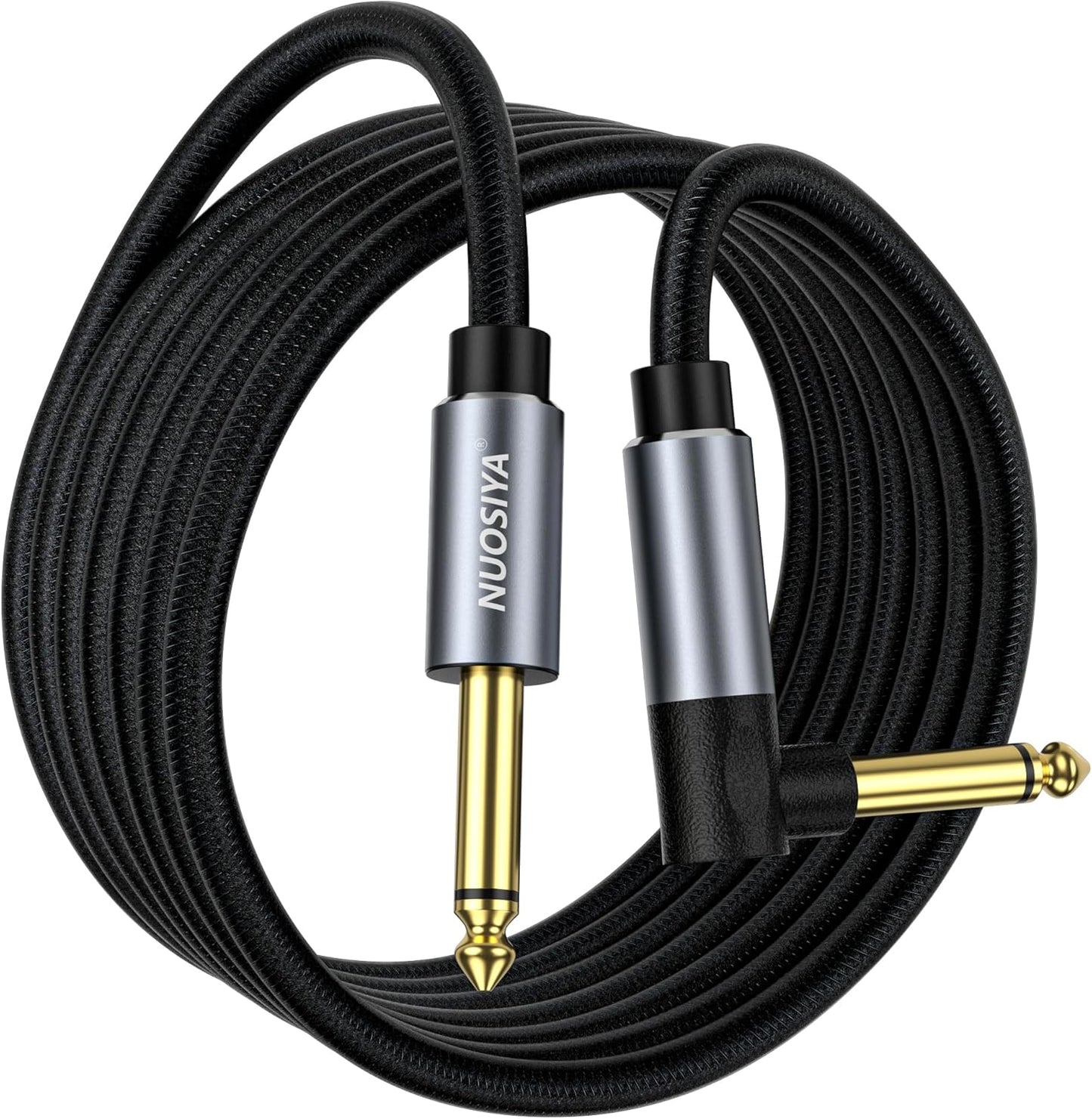 NUOSIYA 20ft Pro Guitar Cable - Clear Tone!