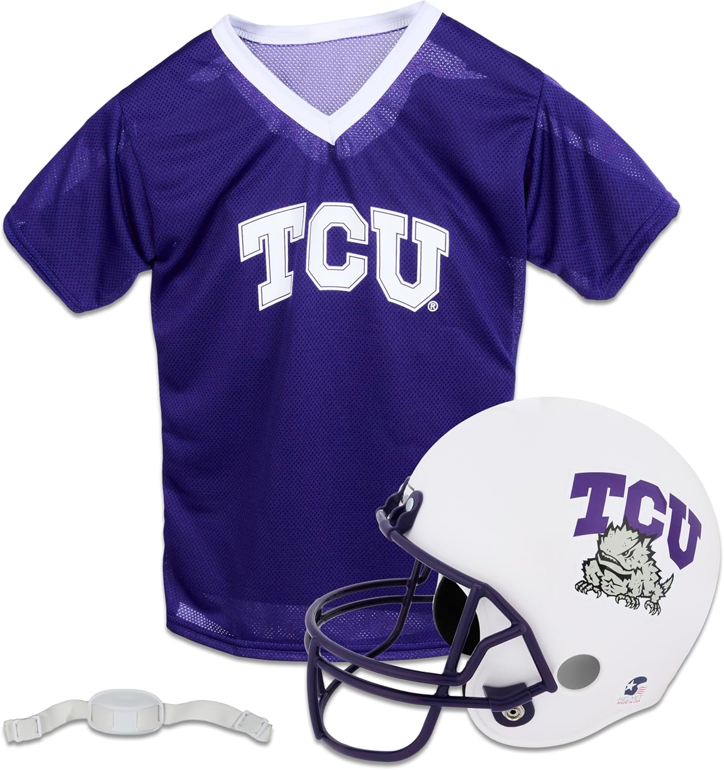 NCAA Kids College Football Helmet and Jersey Set for Young Fans