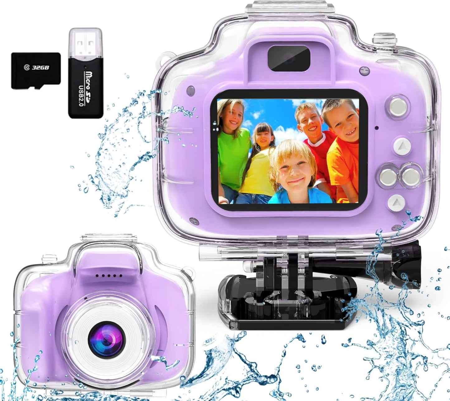 Waterproof Kids Camera | HD Video 1080P | Best Gift for Kids!
