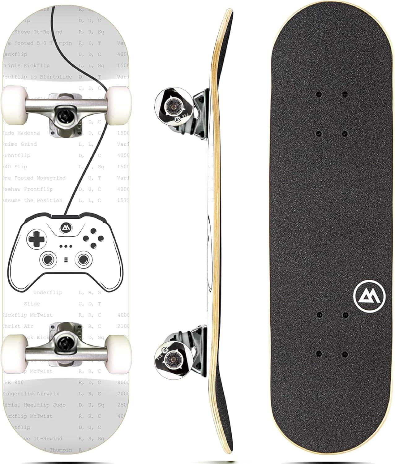 Magneto Complete Cruiser Starter Skateboard for Kids and Teens