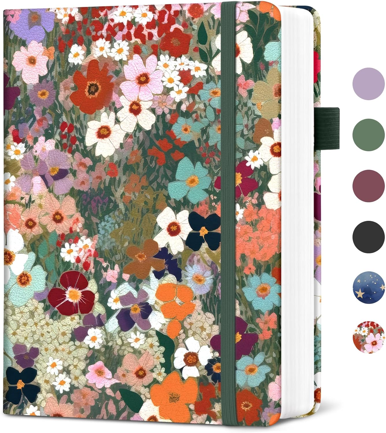 240-Page Floral Lined Journal: Perfect for Women on-the-Go!