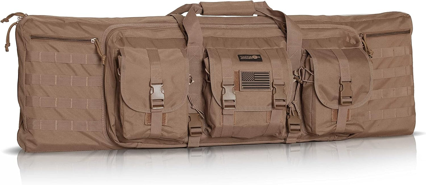Tacticon Double Rifle Bag for 2 Hard Rifles and 2 Pistols