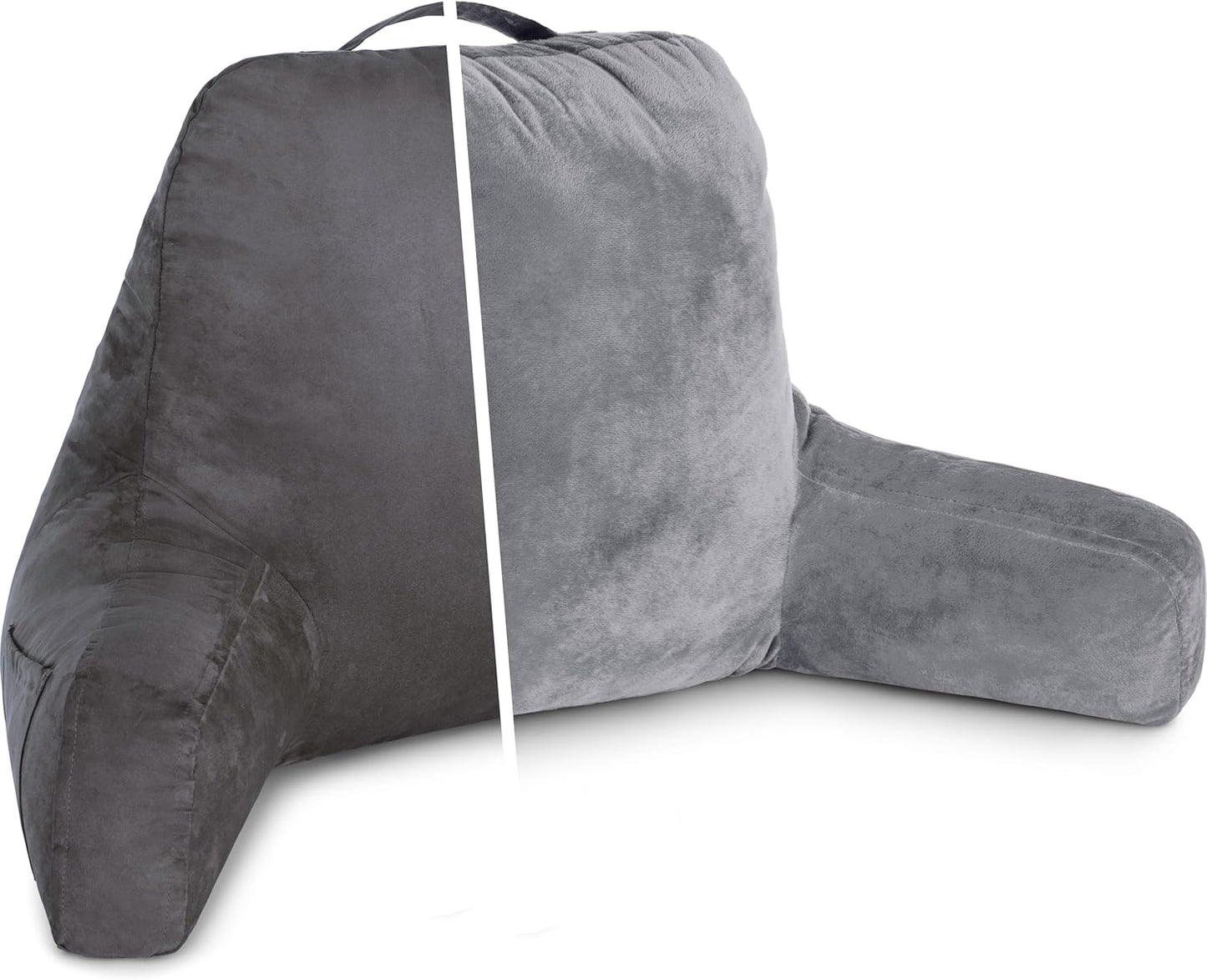 Husband Pillow Aspen Iron Grey - Ultimate Backrest Support