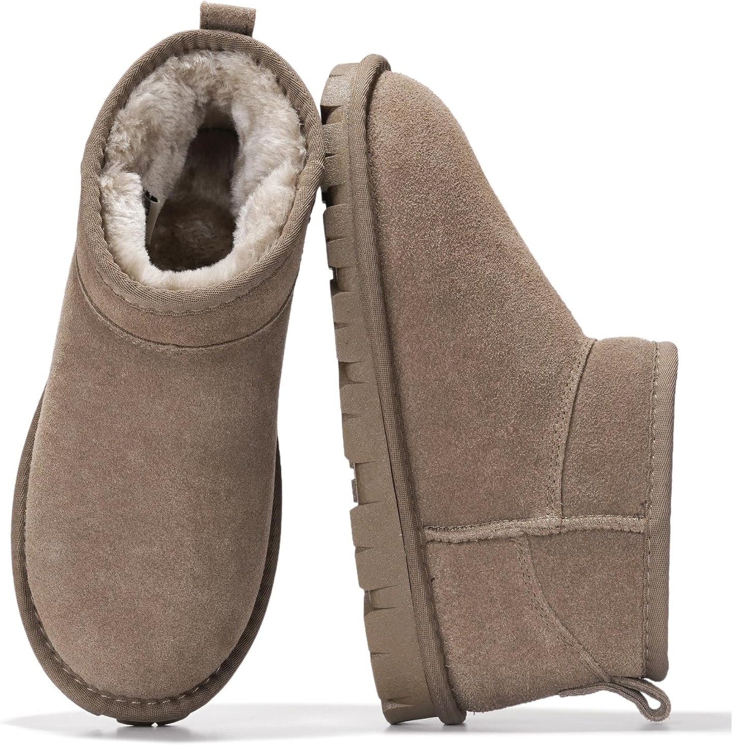 Project Cloud Genuine Leather Ankle Boots for Women 2025