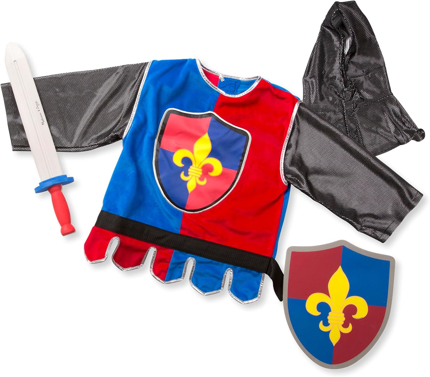 Melissa & Doug Knight Role Play Costume Dress-Up Set for Kids