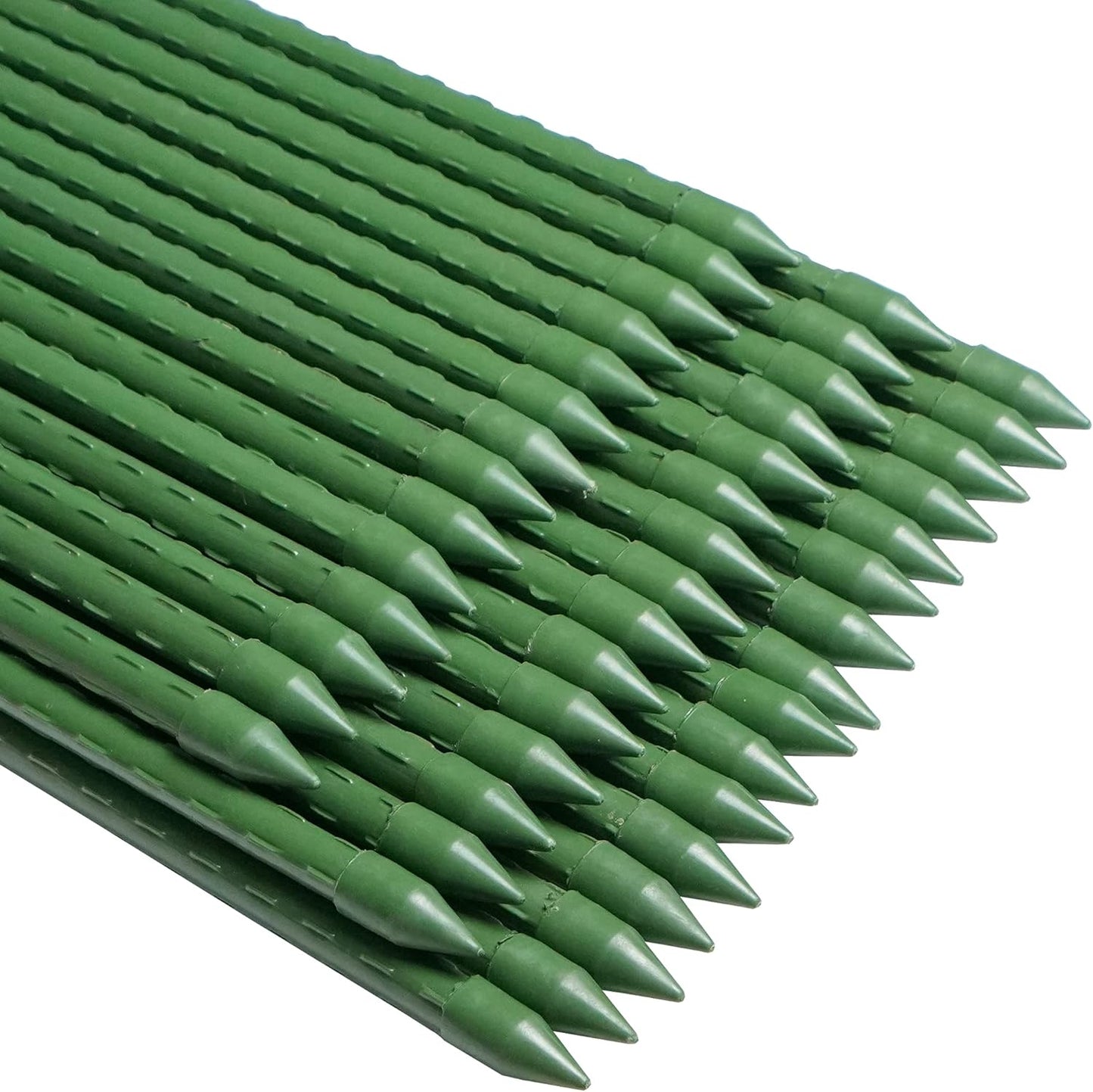 Sturdy 60 inch Garden Stakes for Plant Support - 50 Pack