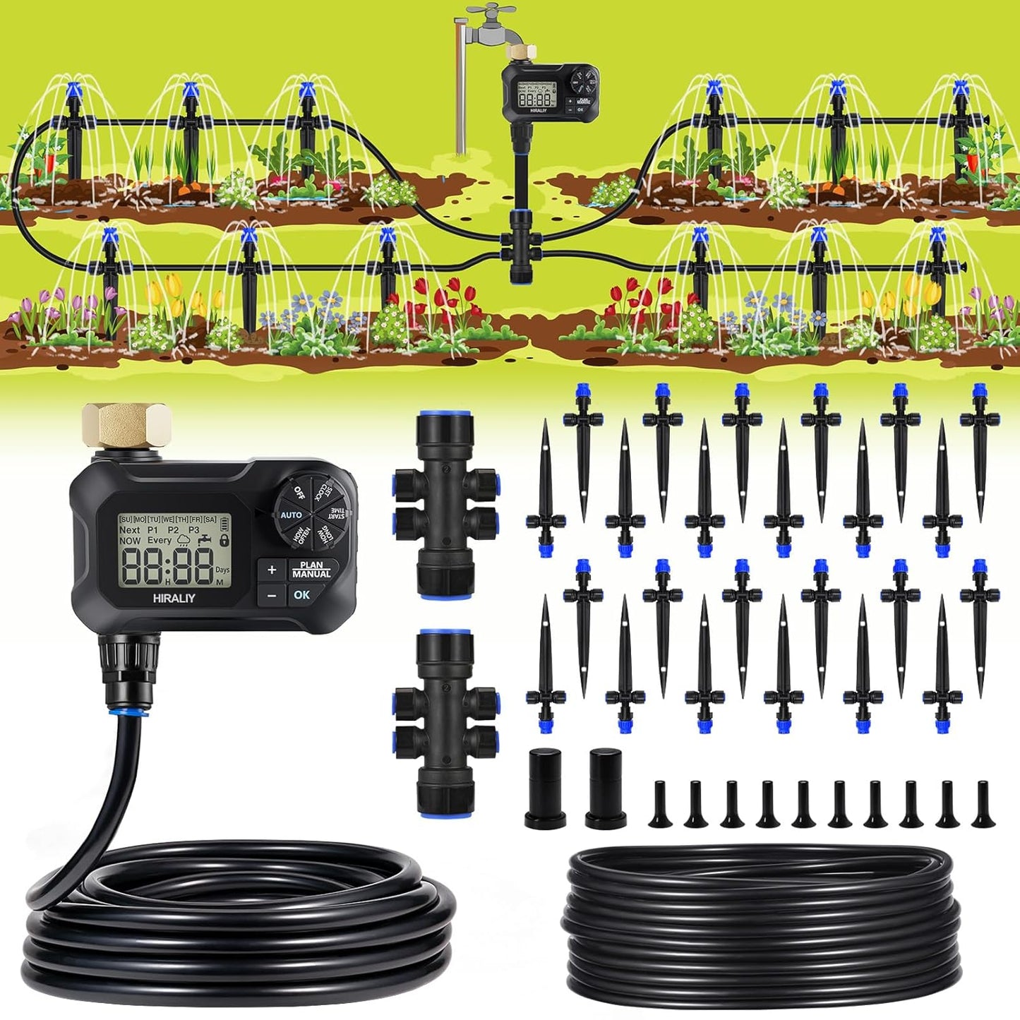 Automatic Drip Irrigation System Kit for Efficient Watering