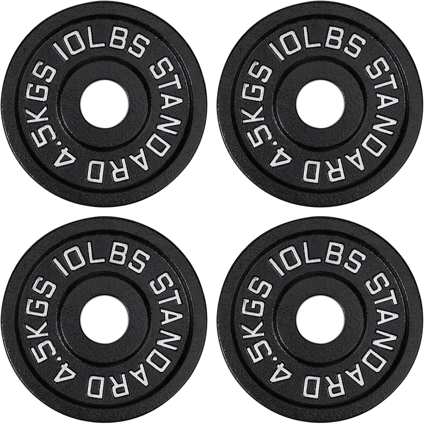 Cast Iron Olympic Weight Plates Set for Strength Training