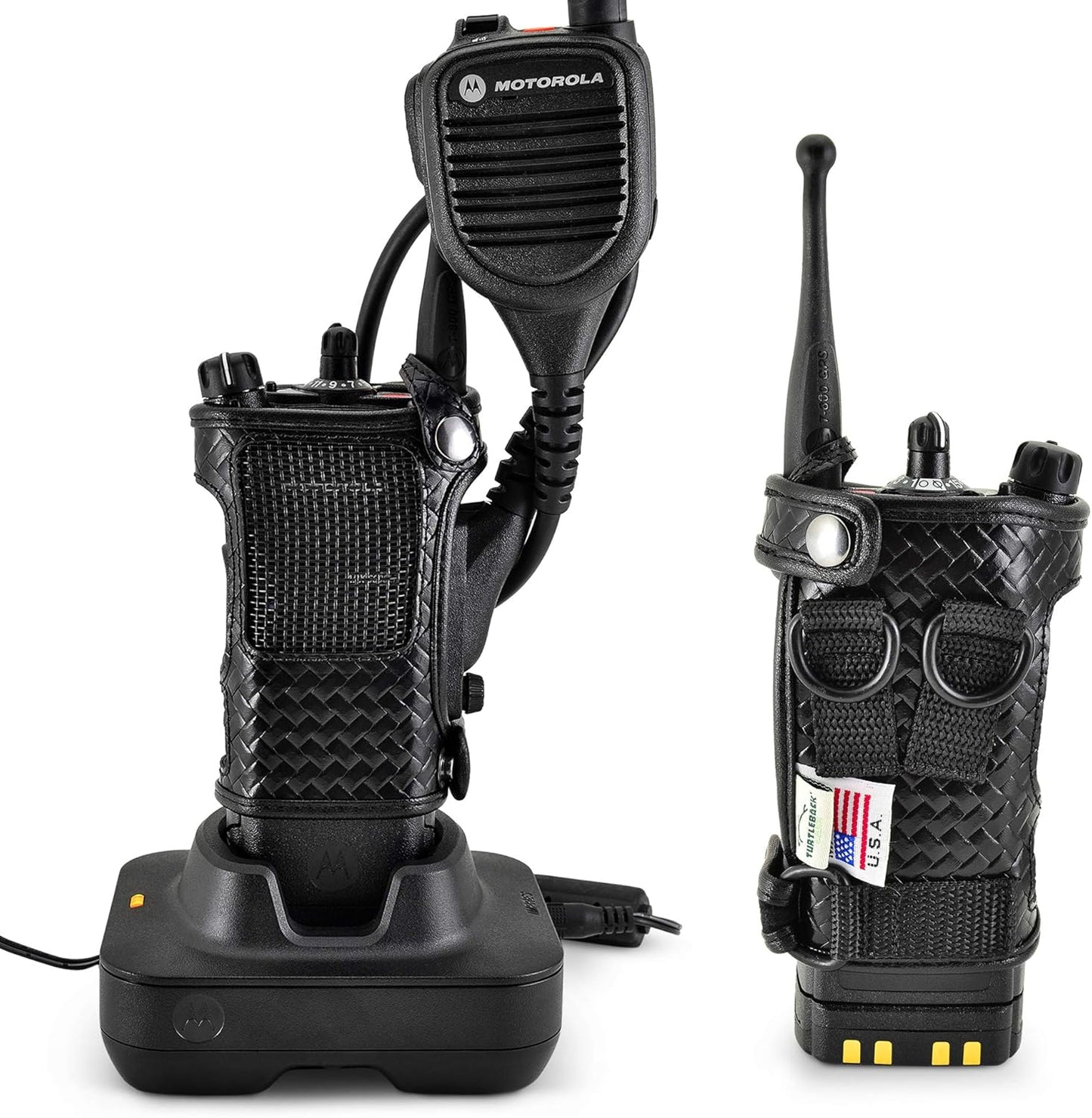 Turtleback Radio Holster for Motorola APX6000 - Durable Design