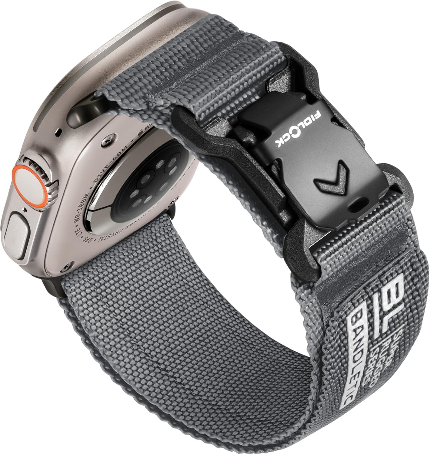 Compatible with Apple Watch Ultra 2 Band for Men - Soft Nylon Loop